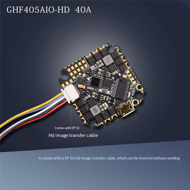 ABTI-GHF405AIO-HD 40A AIO Flig - đánh giá và giá Drone Flight Controller