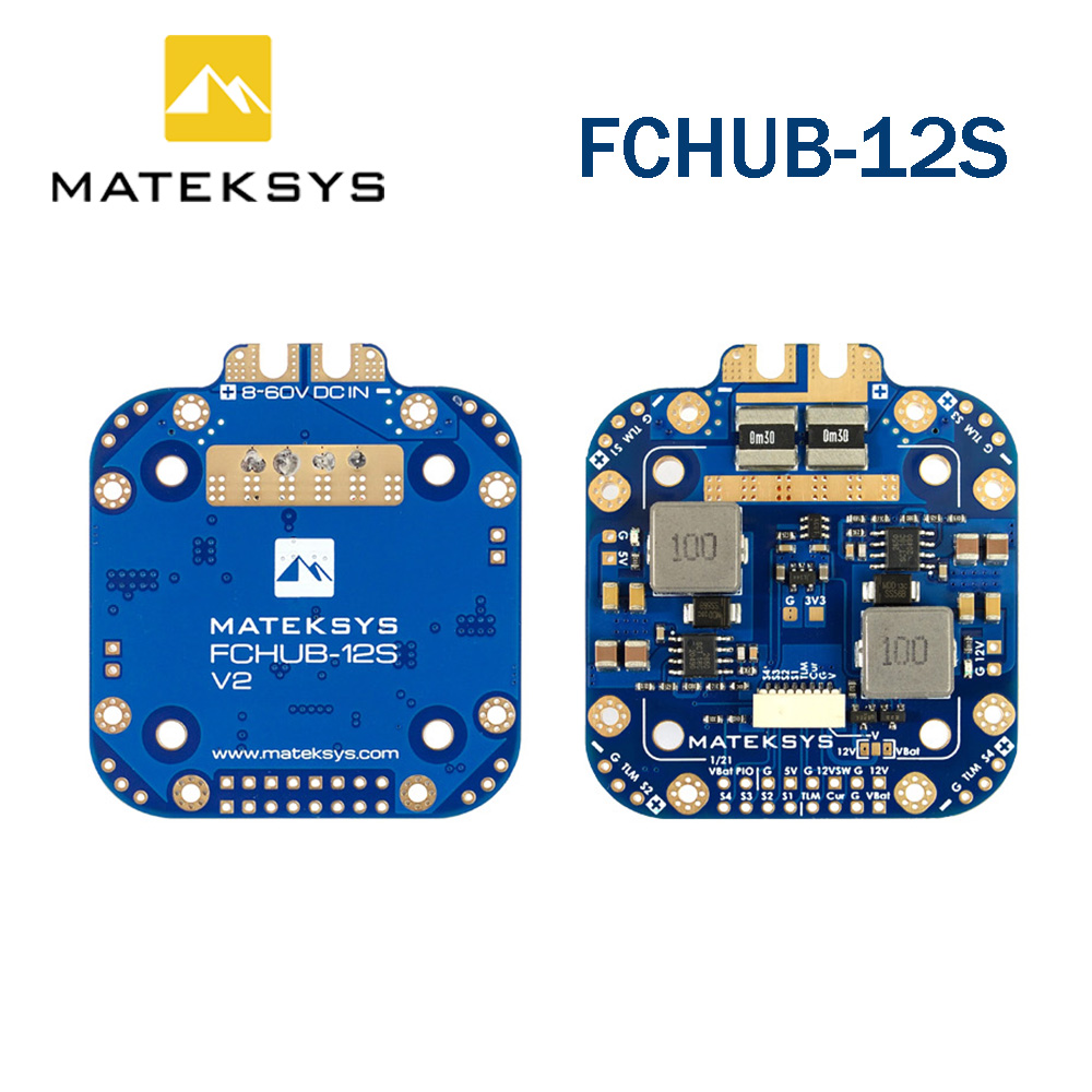 Matek FCHUB-12S XCLASS PDB Tru - đánh giá và giá Drone Power Distribution Board
