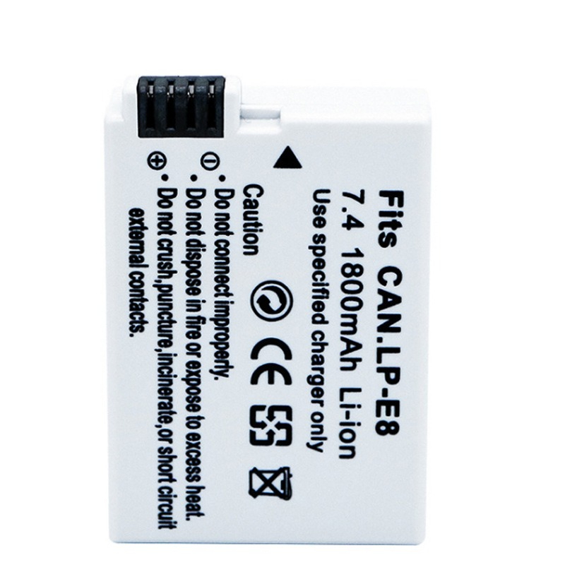 New LP-E8 Camera Battery for C - đánh giá và giá Drone Camera