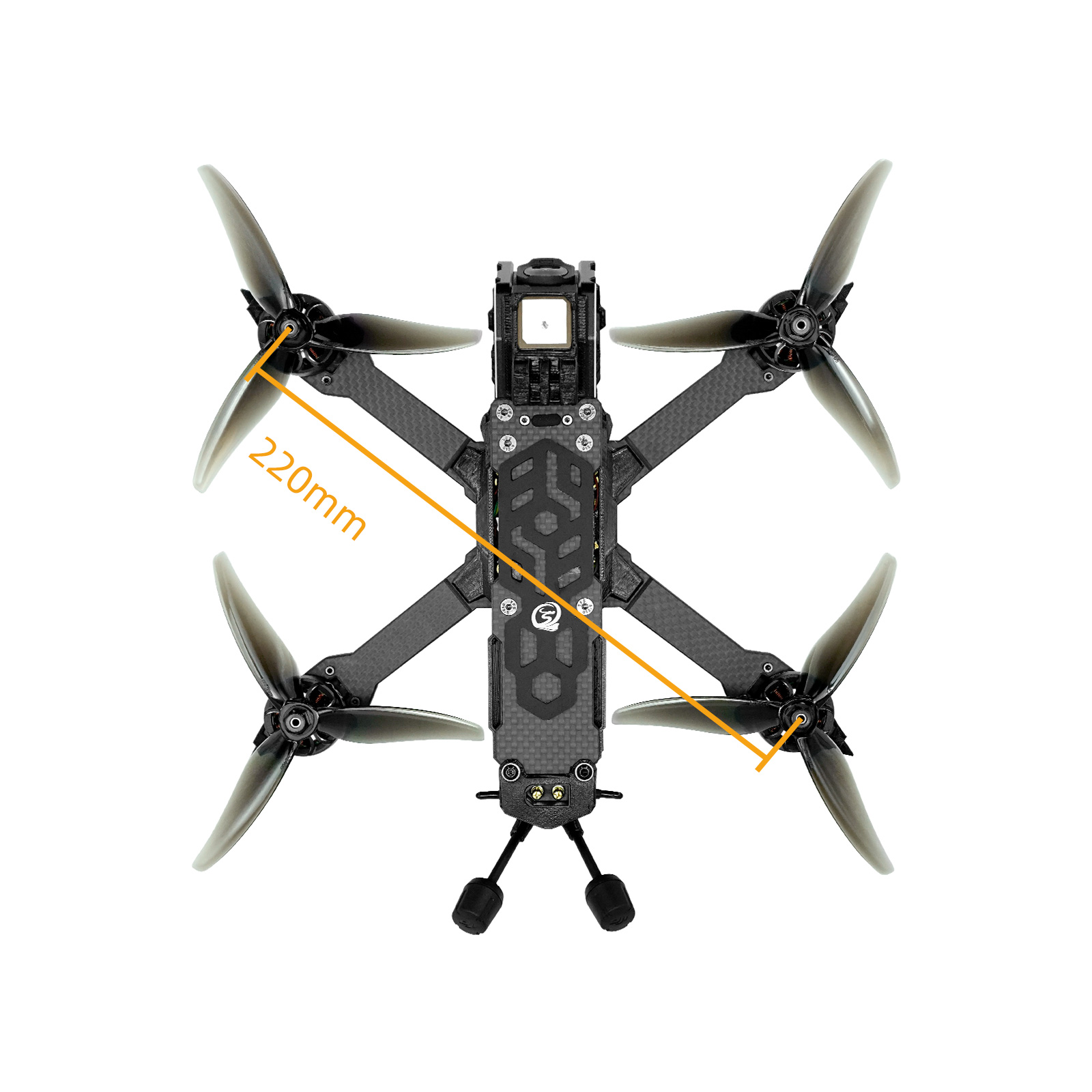 SEQURE SQFPV Heison 5X V2 Quad - đánh giá và giá Drone Gps Mount